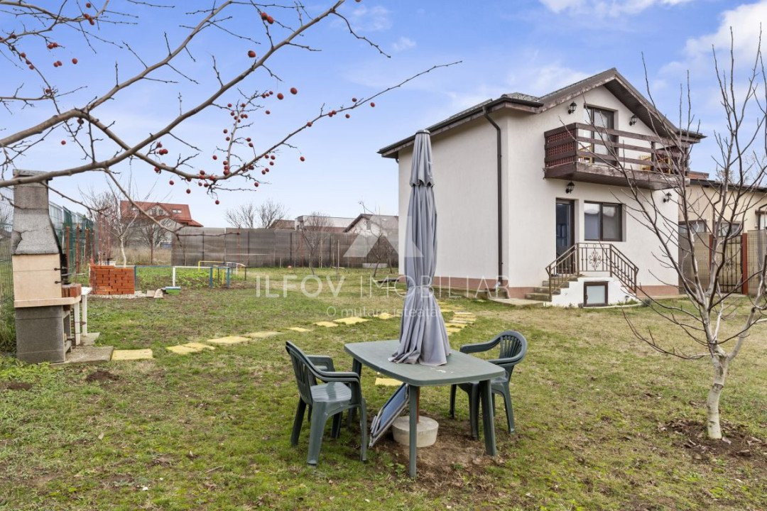 CASA DE RESEDINTA SAU VACANTA BALOTESTI TEREN 519MP STRUCTURA LEMN VEDERE LA LAC