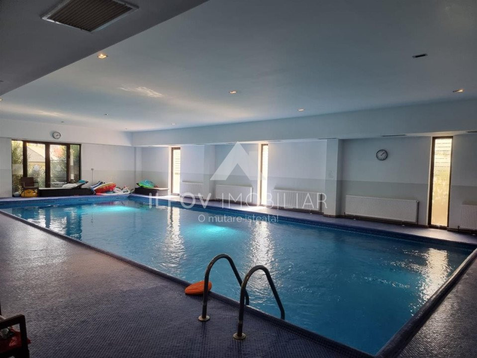 Apartament 3 camere Otopeni acces piscina interioara lift confort sporit