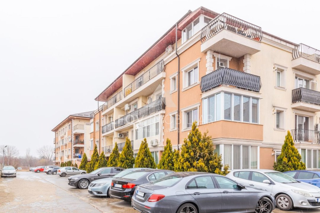 Apartament 3 camere Otopeni utilat si mobilat complet loc parcare