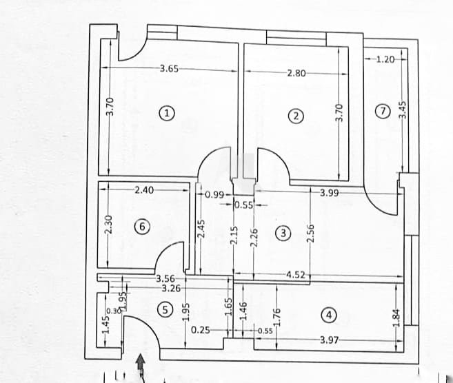 Apartament 3 camere Otopeni utilat si mobilat complet loc parcare