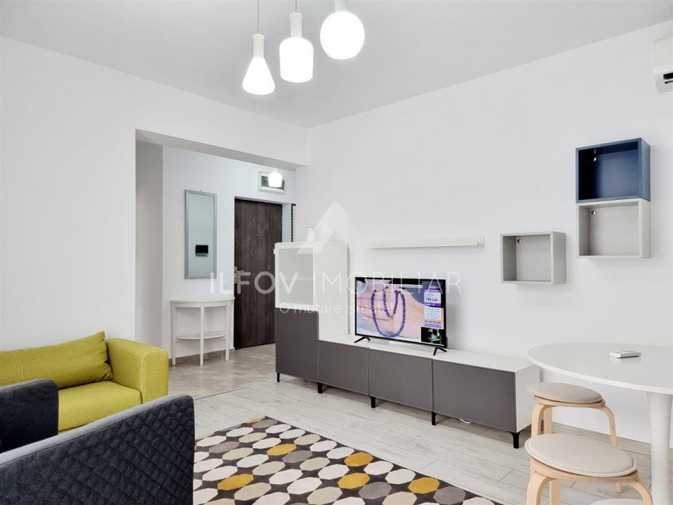 Apartament 2 camere Otopeni parcul Unirii ultiat si mobilat lift parcare