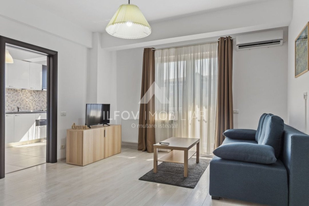 Apartament 2 camere Otopeni 57.15mp parcare utilat si mobilat parcul Unirii