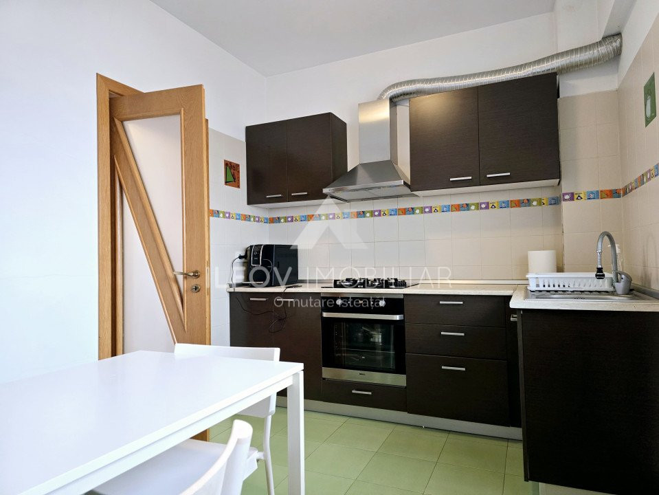 Apartament 3 camere, utilat si mobilat, 2 bai