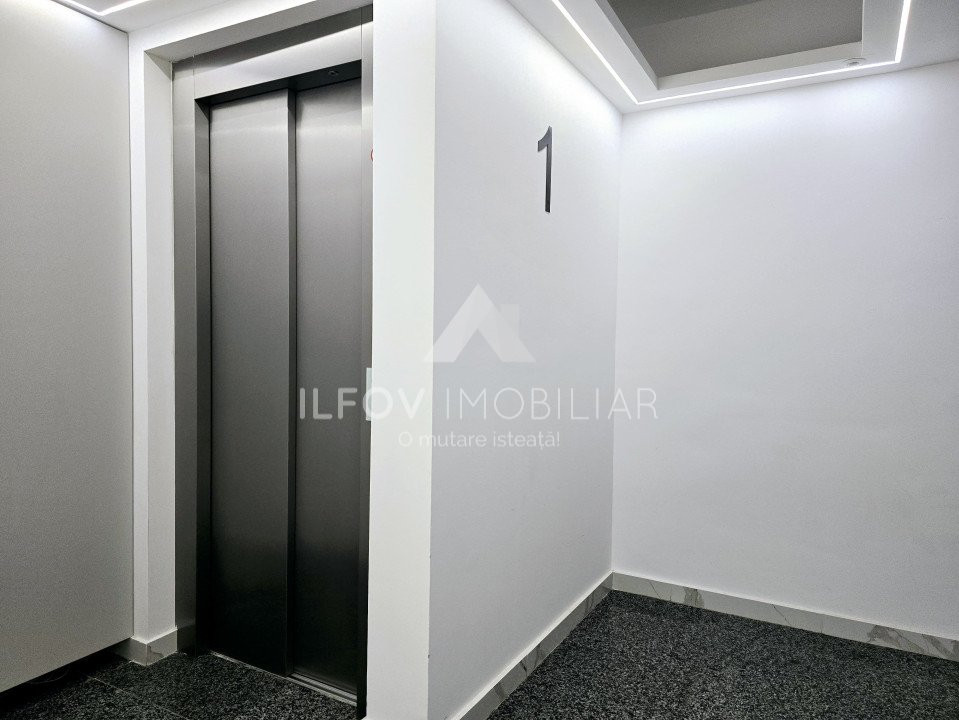 Studio Otopeni langa parcul Unirii, utilat si mobilat, lift, 50mp