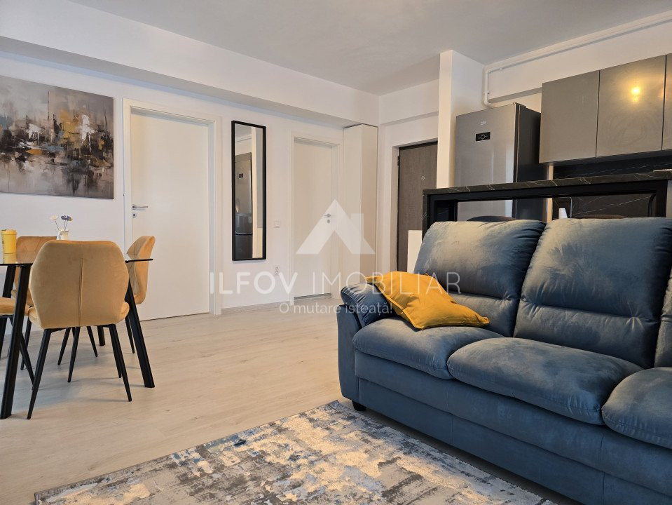 Apartament 2 camere Otopeni, utilat si mobilat, parcare