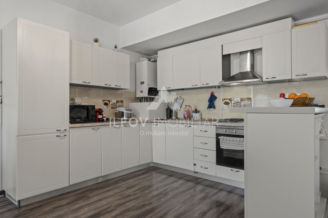 TUNARI - APARTAMENT 3 CAMERE SPATIOS 80MP, ETAJ 1, UTILAT SI MOBILAT, TERASA 9.5