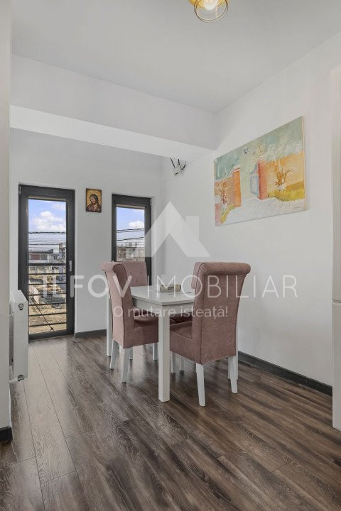 TUNARI - APARTAMENT 3 CAMERE SPATIOS 80MP, ETAJ 1, UTILAT SI MOBILAT, TERASA 9.5