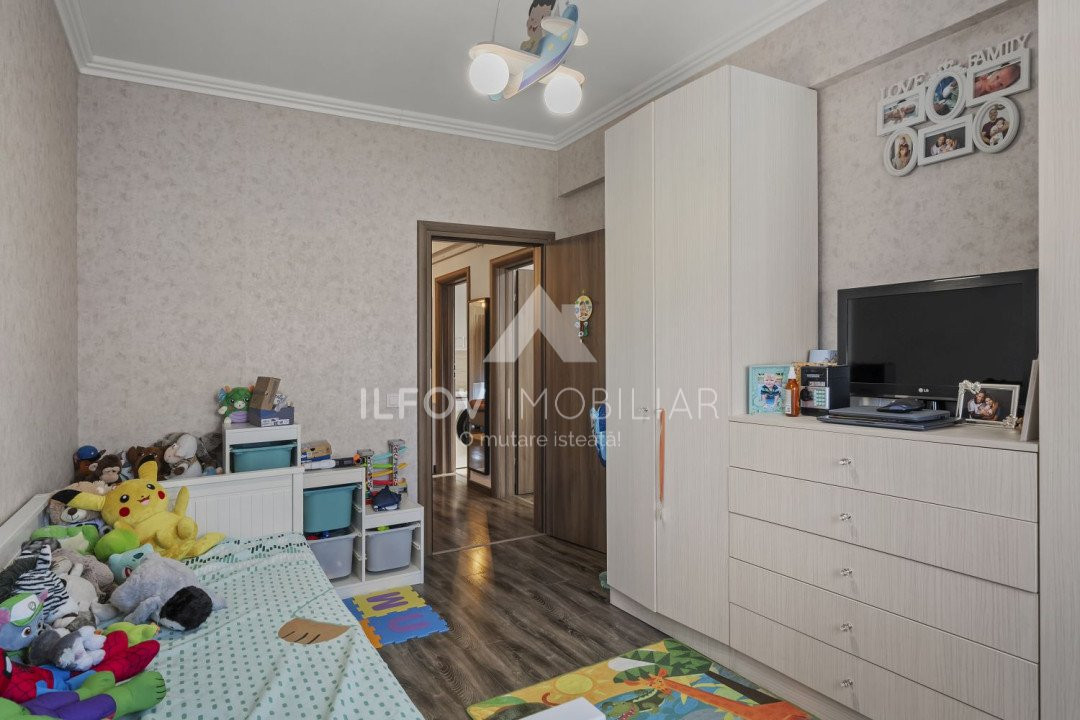 TUNARI - APARTAMENT 3 CAMERE SPATIOS 80MP, ETAJ 1, UTILAT SI MOBILAT, TERASA 9.5