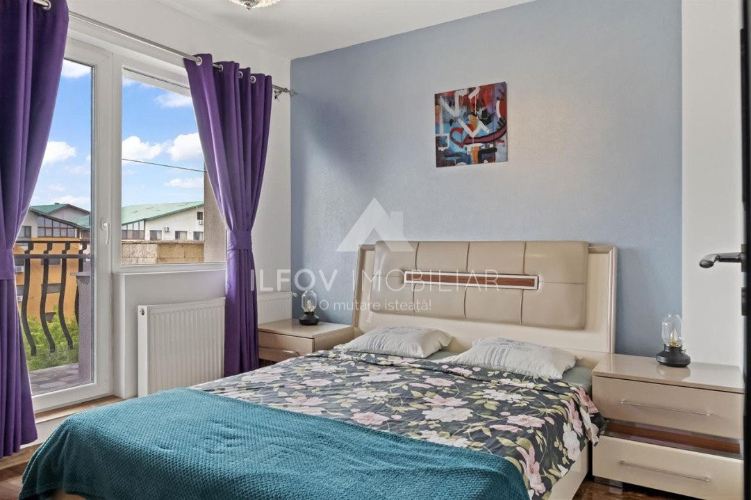 Apartament 3 camere Otopeni terasa superba loc parcare