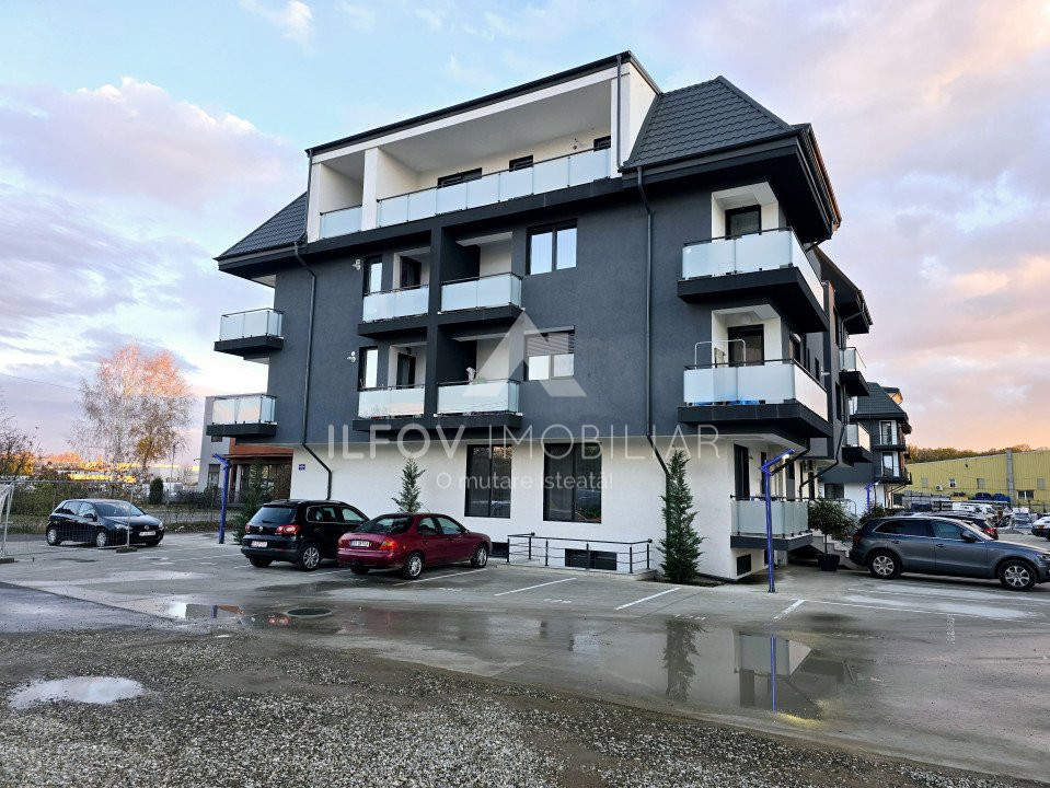 Apartament 2 camere Otopeni, prima inchiriere, utilat si mobilat, parcare