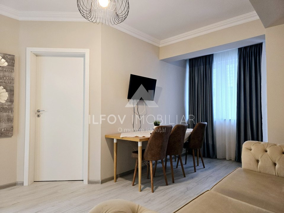 Apartament 2 camere Otopeni, prima inchiriere, utilat si mobilat, parcare