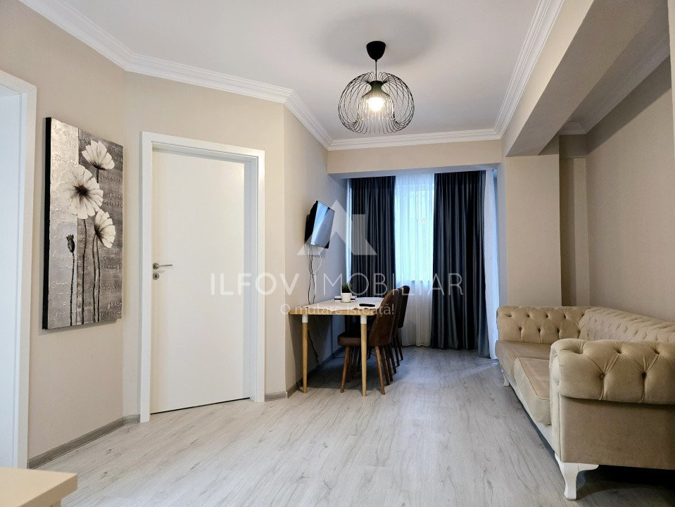 Apartament 2 camere Otopeni, prima inchiriere, utilat si mobilat, parcare