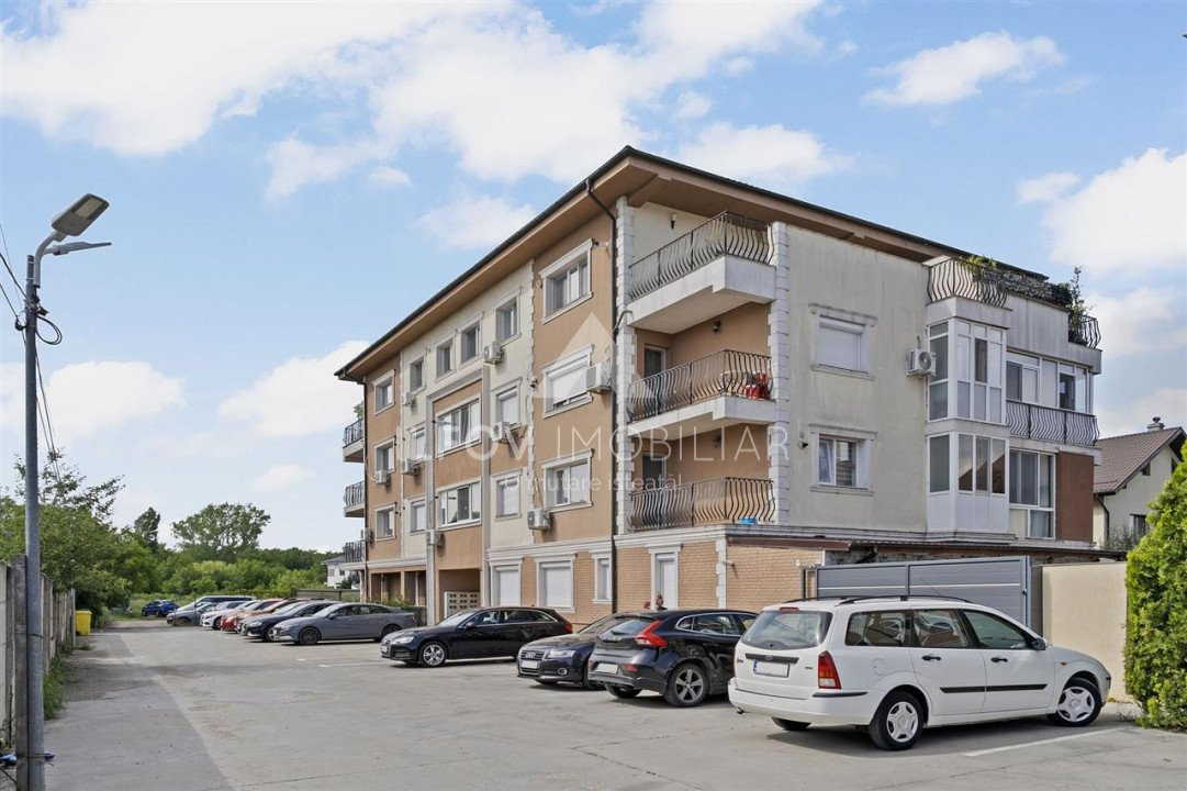 Apartament 3 camere Otopeni utilat si mobilat loc parcare