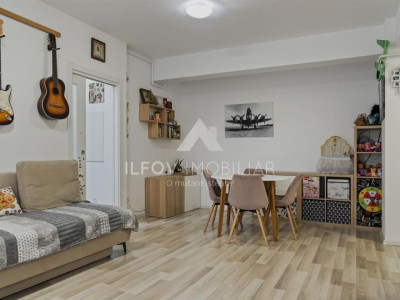 Apartament 2 camere cu curte si 2 parcari Otopeni