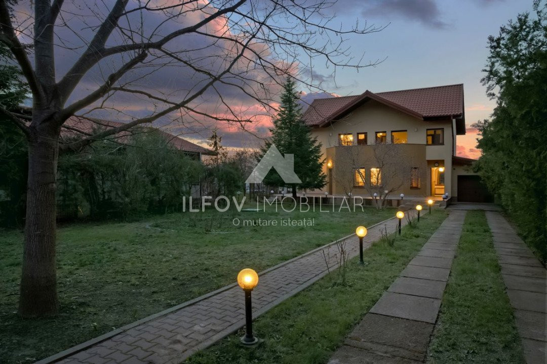 Rezervata - Vila Snagov 210mp lot 887mp pozitionata excelent langa padure