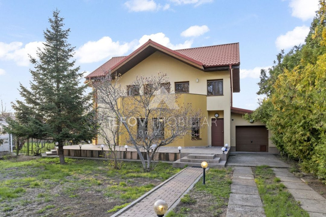 Rezervata - Vila Snagov 210mp lot 887mp pozitionata excelent langa padure