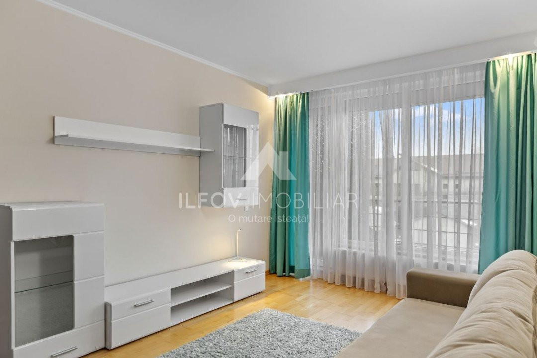 Apartament 3 cam. 115mp Otopeni central utilat si mobilat parcare boxa