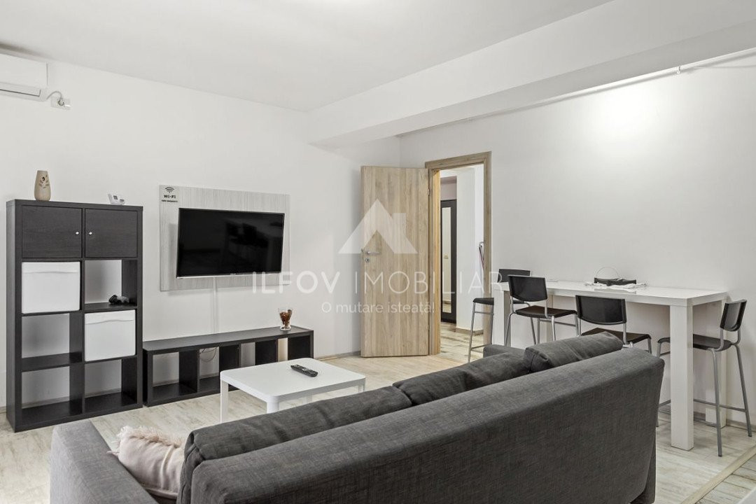 Apartament 2 camere Otoopeni utilat si mobilat complet loc parcare