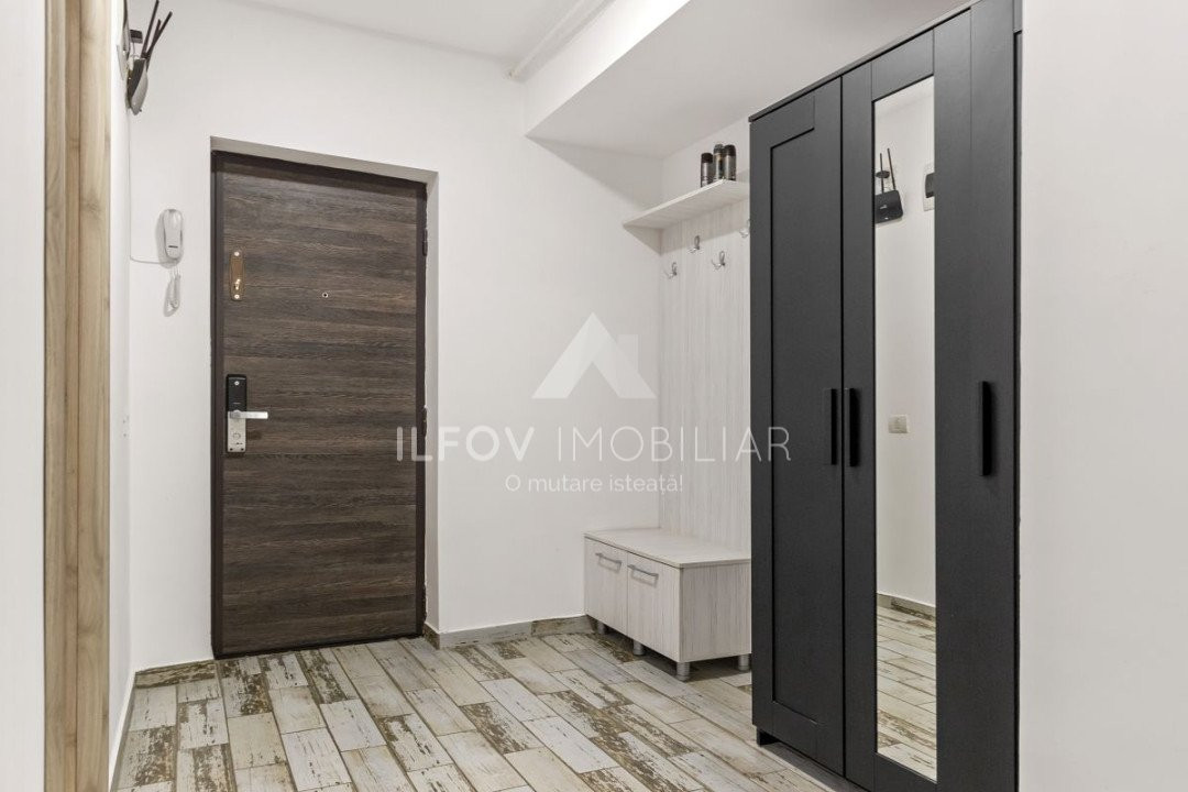 Apartament 2 camere Otoopeni utilat si mobilat complet loc parcare