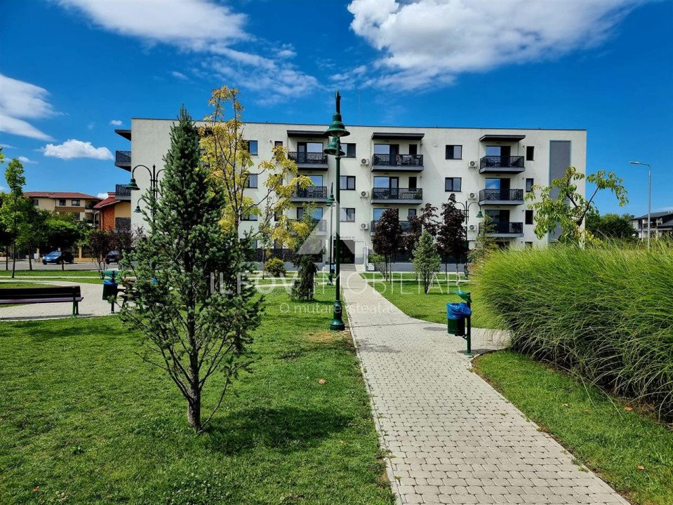 Apartament 2 camere Otopeni parcul Unirii ultiat si mobilat lift parcare