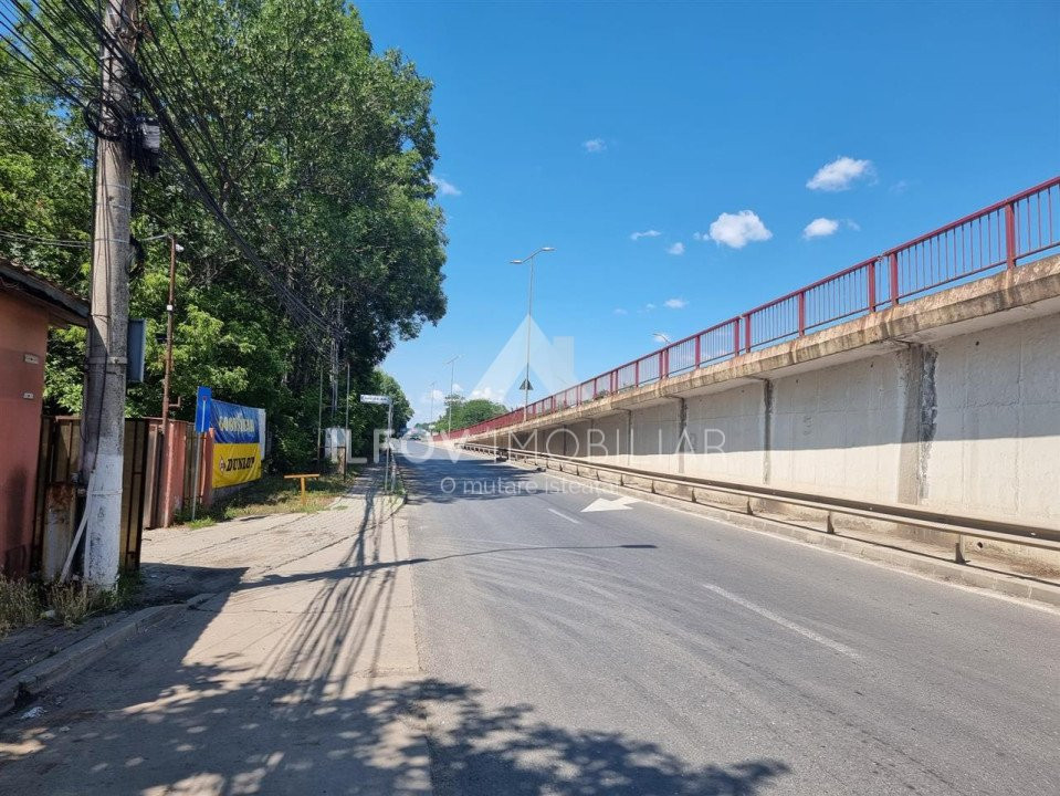 Teren langa aeroportul Henri Coanda Otopeni 6490mp acces facil din Dn1