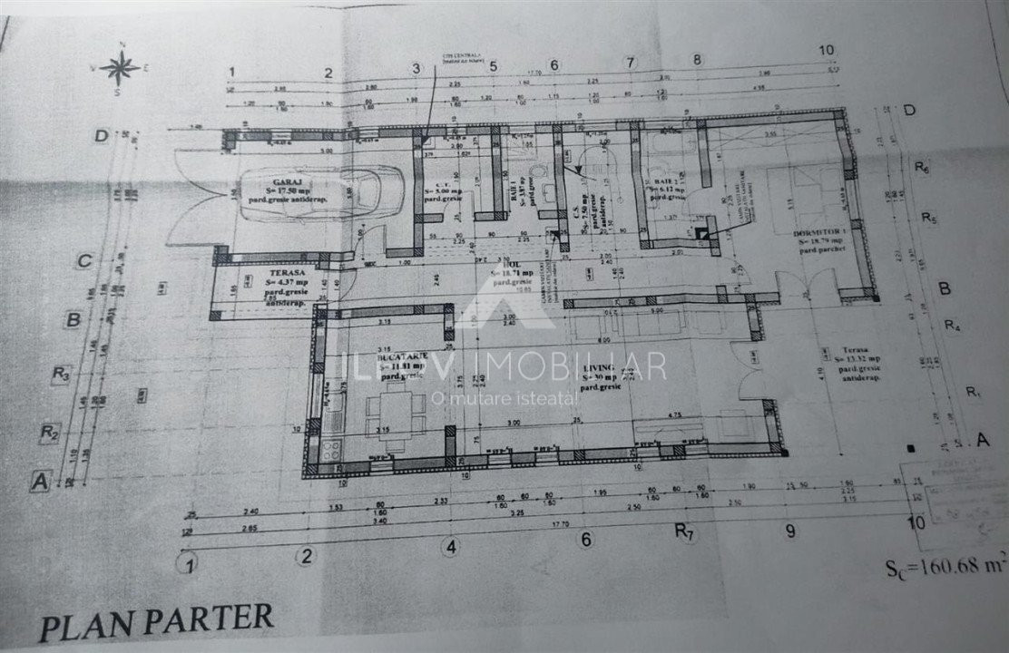 SNAGOV GHERMANESTI - VILA LA ROSU 5 CAMERE 243 MP CONSTRUITI GARAJ