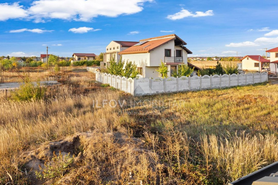 SNAGOV GHERMANESTI - VILA LA ROSU 5 CAMERE 243 MP CONSTRUITI GARAJ