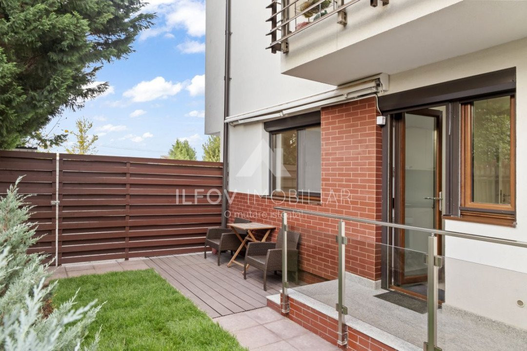 Apartament 2 camere Otopeni curte 2 locuri parcare proprietate