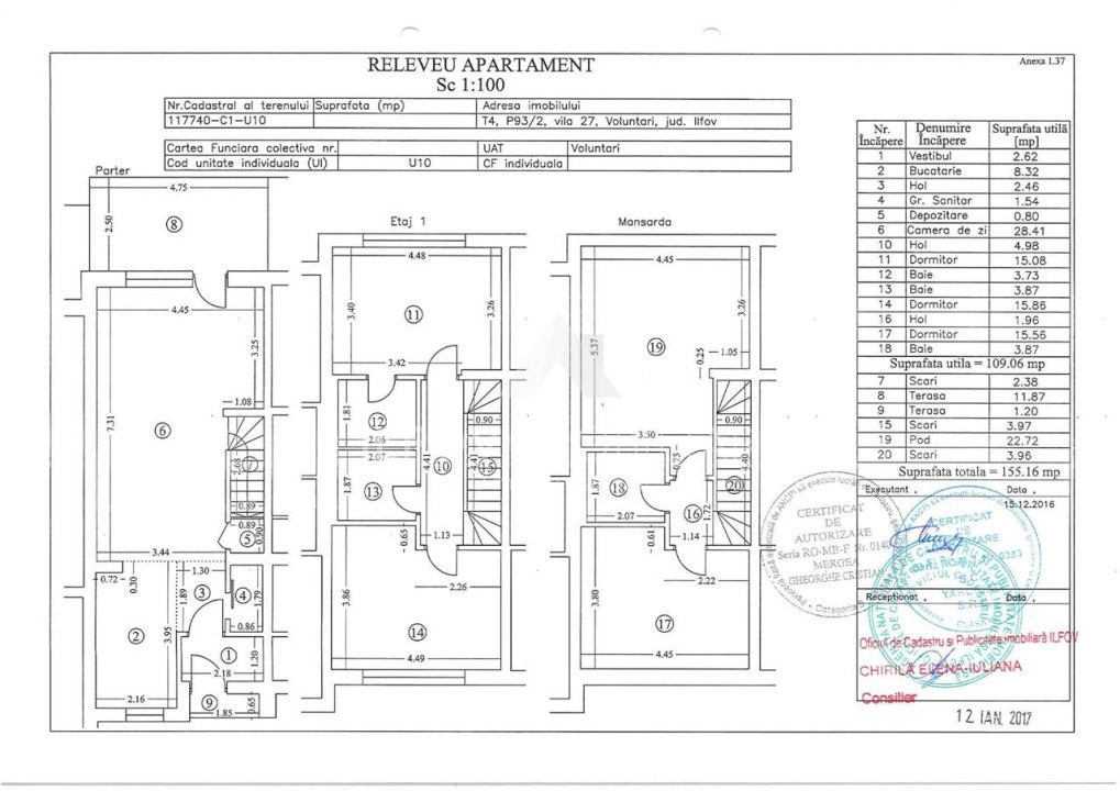 Vila Pipera Voluntari 5 camere gradina prima inchiriere