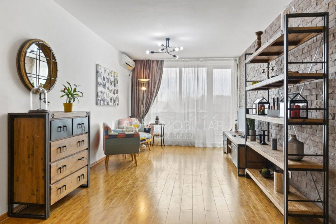 Apartament 2 camere Otopeni central utilat si mobilat boxa si parcare