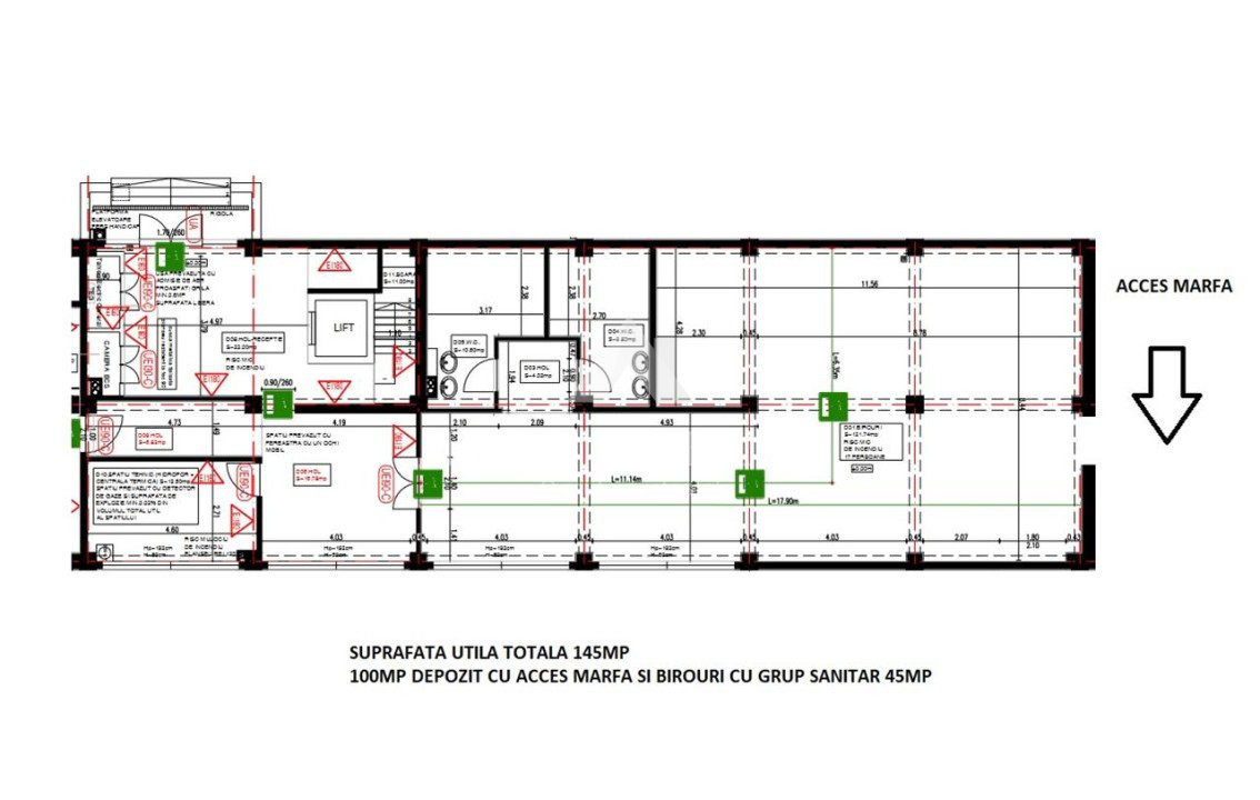 Spatiu 145mp Dn1 afacere mica productie sau magazin on-line